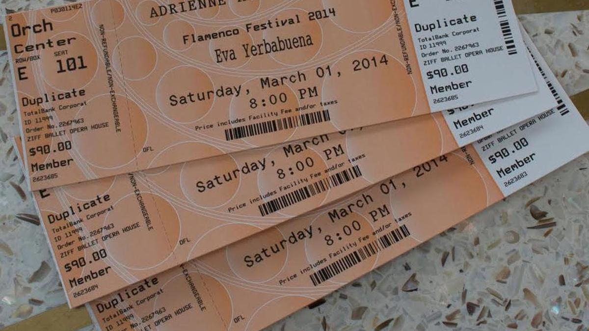 Arsht Center tickets.
