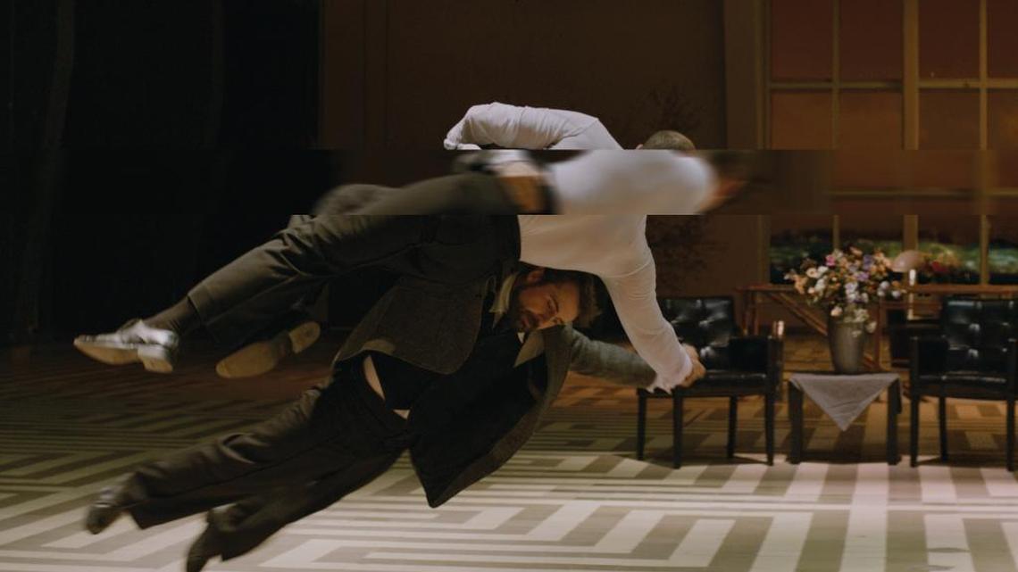 An image from "Coup de Grâce" (Spain/Netherlands), Director Clara van Gool, Choreographers/Dancers Damián Muñoz and Jordi Cortés Molina