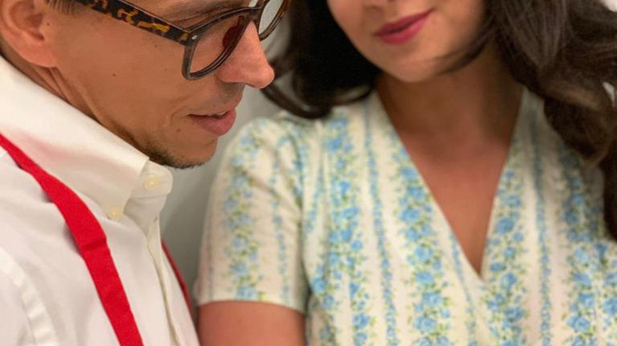 Top: Ysmercy Salomón and Raúl Durán forge a relationship under unusual circumstances in Cuba in Nilo Cruz’s ‘Two Sisters and a Piano.’ Above: Andy Barbosa plays a piano tuner and Laura Alemán is a woman under house arrest in the play.