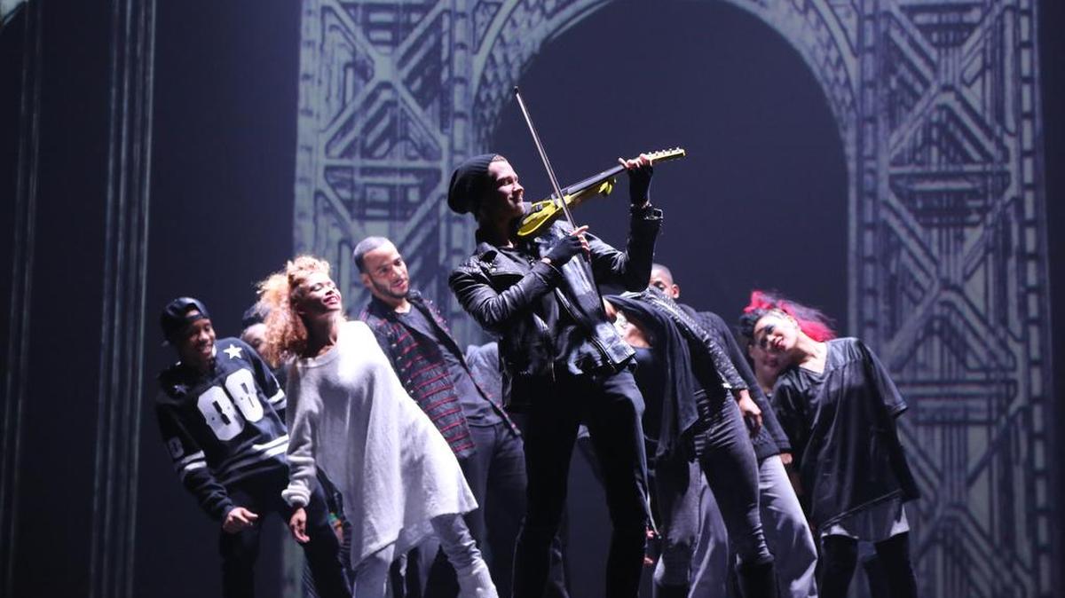 A scene from Decadancetheatre’s ‘The Hip Hop Nutcracker,’ to be performed Saturday and Sunday at the Adrienne Arsht Center in Miami.