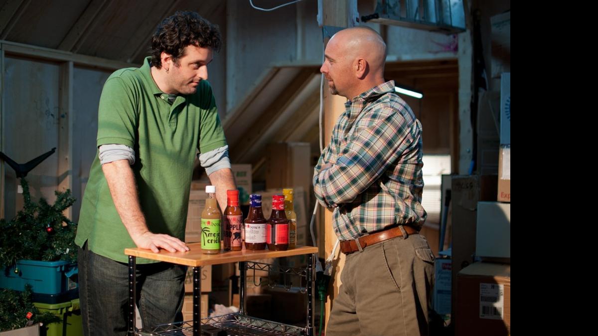 
Antonio Amadeo, with Andy Quiroga, wrote, starred in and designed the set for the Naked Stage’s ‘A Man Put on a Play.’
