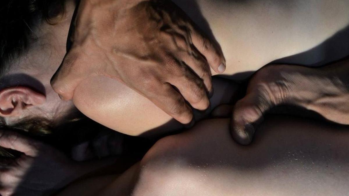 An image from Lazaro Godoy’s “ArMOUR,” at Miami Theater Center this weekend