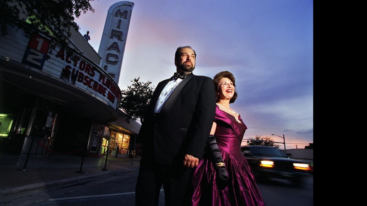 
Actors’ Playhouse artistic director David Arisco and executive producing director Barbara Stein oversaw the restoration of the Miracle Theatre in Coral Gables.

