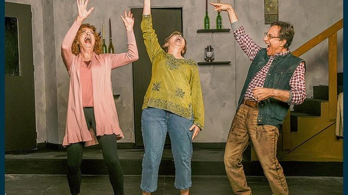Angie Radosh, left, Laura Turnbull and David Kwiat star in ‘The Children.’