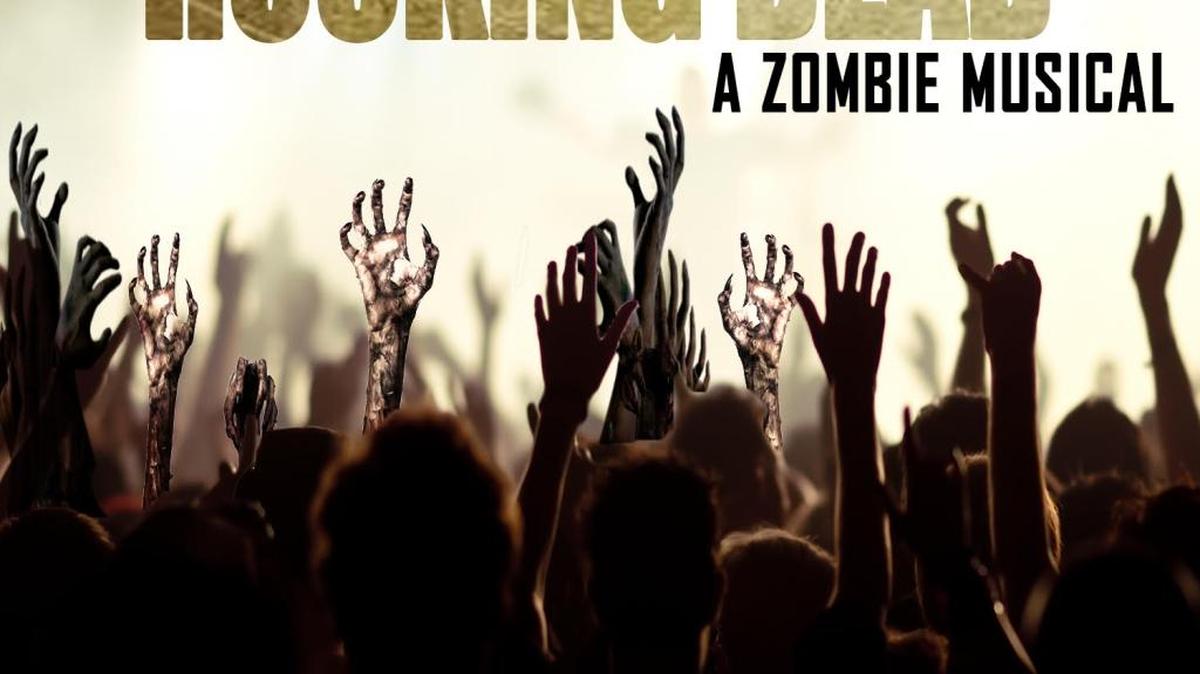 
The new Punchline Theatre Company is launching with the comedy zombie musical ‘The Rocking Dead’ by Gabriel Hammad and Barrett Shuler.
