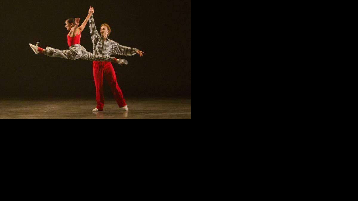 
Miami City Ballet dancers Jeanette Delgado and Didier Bramaz dance Twyla Tharp’s ‘In the Upper Room,’ which the company will perform during its 30th anniversary season
