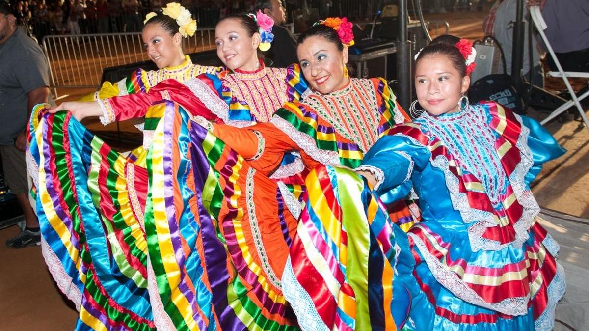 Performers at the Mexican American Council (MAC) co-sponsored Celebracion de la Independencia de Mexico y Centro America held at Tropical Park in Miami in 2014.