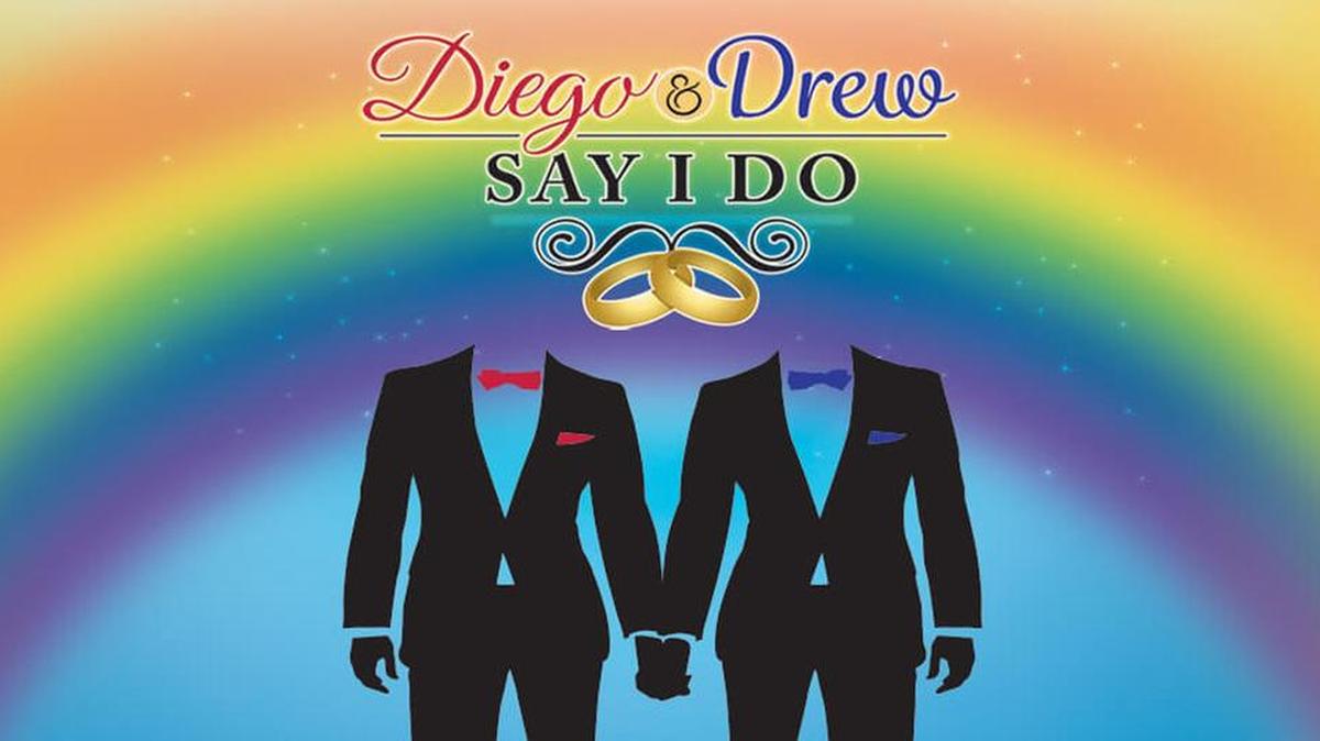 
‘Diego & Drew Say I Do’ is part of the 2015-16 lineup in the Broward Center’s Abdo New River Room.
