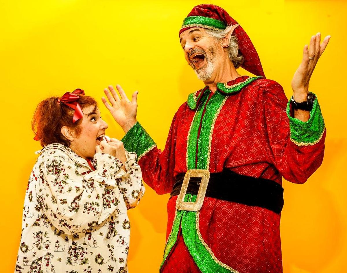 Margot Moreland shares an unusual wish with Dave Corey in City Theatre’s Winter Shorts at the Arsht Center.
