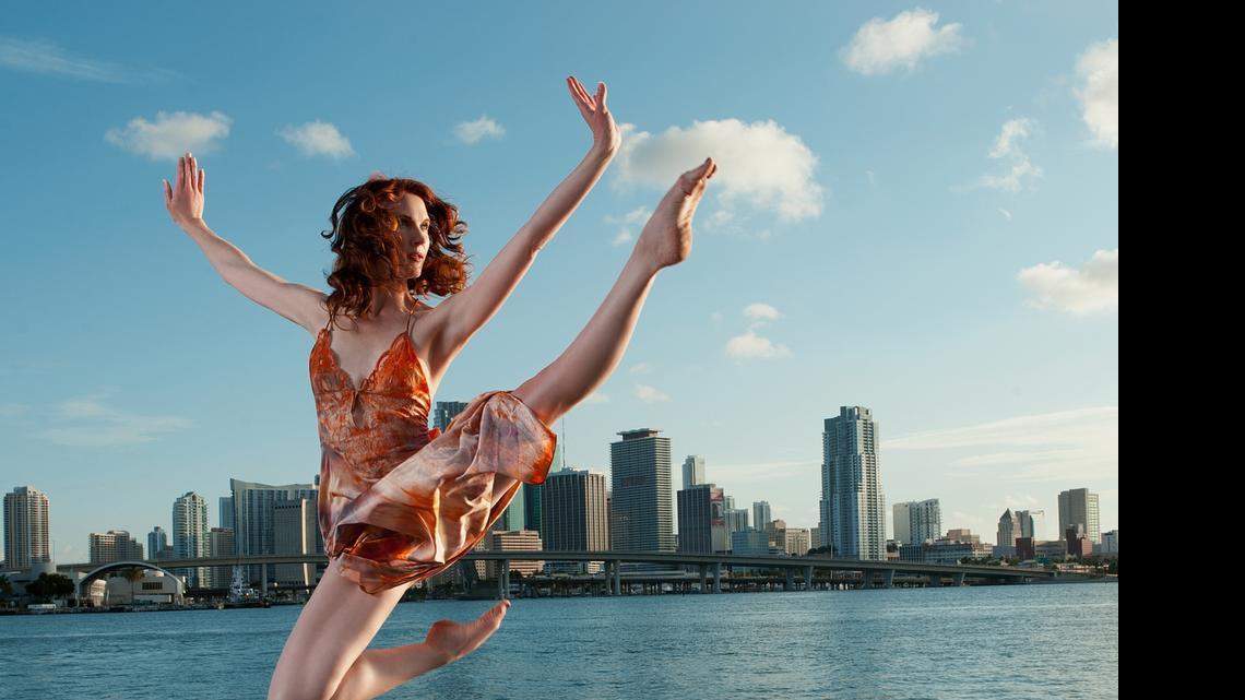 
Jessica Shults of Miami Contemporary Dance Company, one of the Miami troupes participating in the Dance/USA conference
