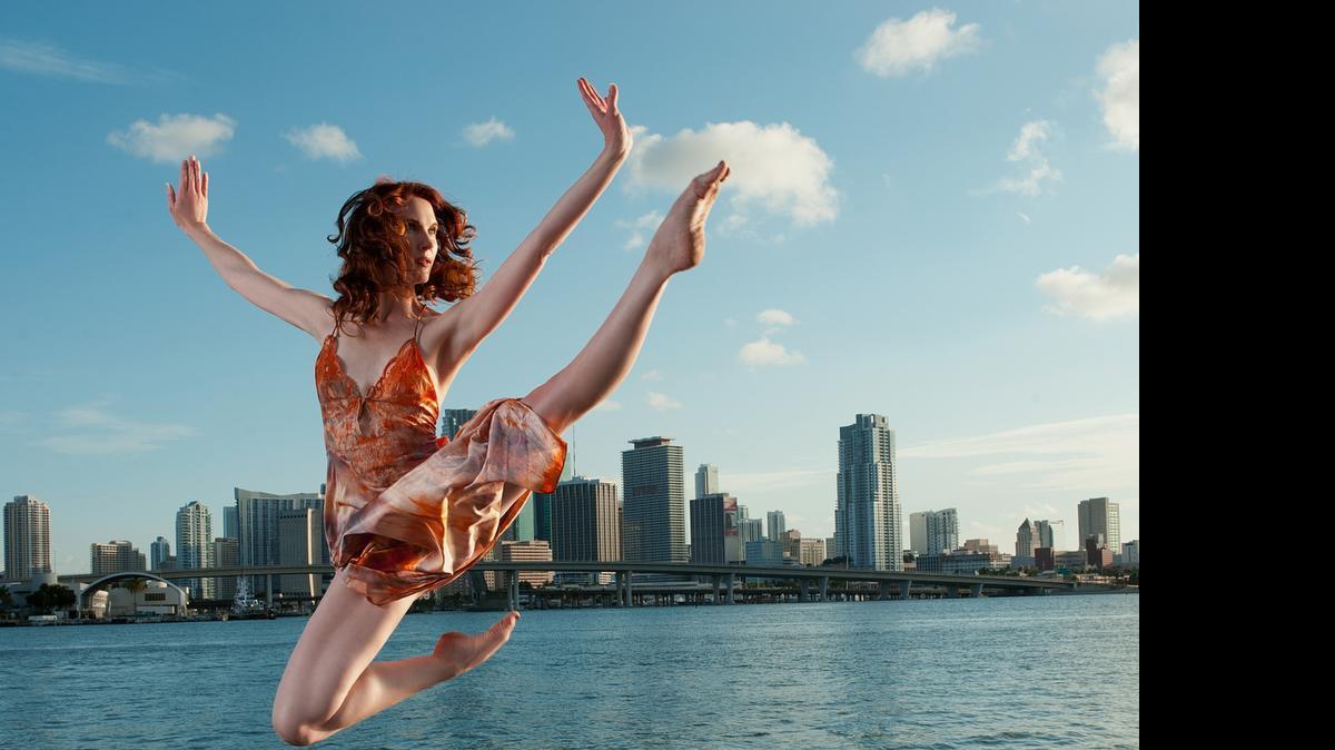 
Jessica Shults of Miami Contemporary Dance Company, one of the Miami troupes participating in the Dance/USA conference

