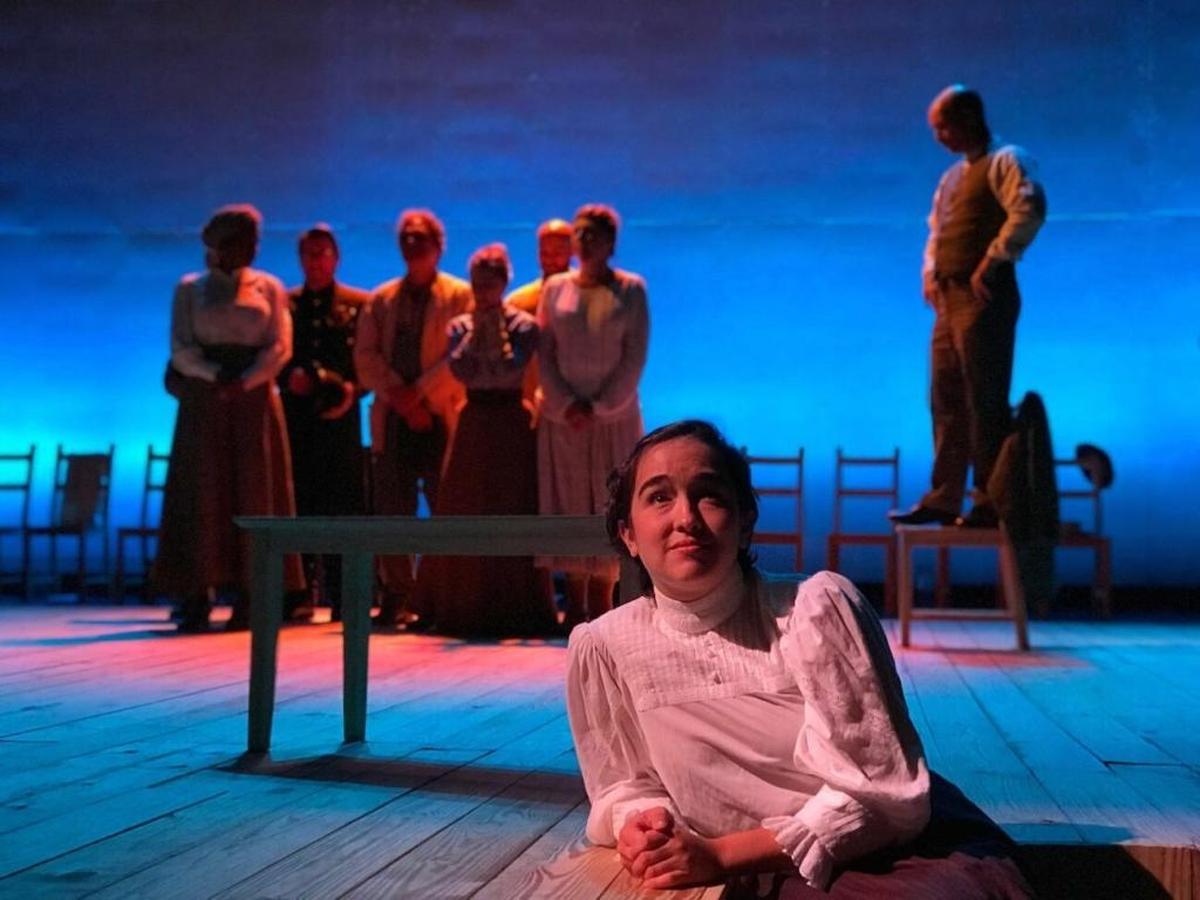 Thallis Santesteban is an appealing Emily Webb in Miami New Drama’s “Our Town” at the Colony Theatre.