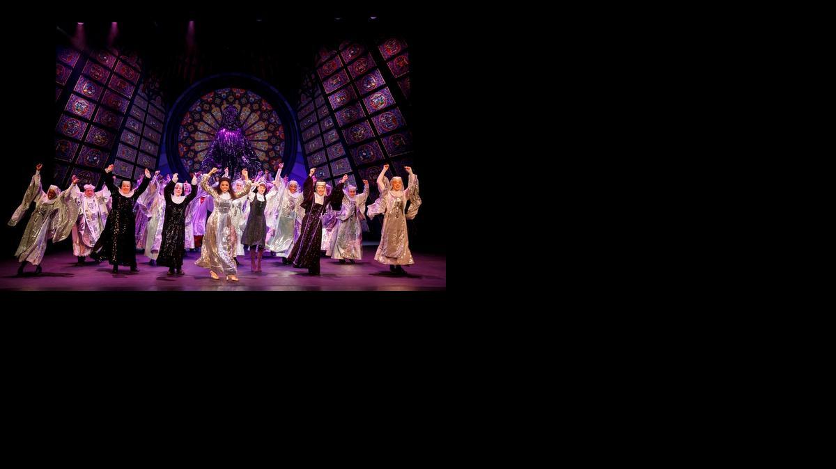 
The sisters get their praise on in the razzle-dazzle finale of ‘Sister Act’ at the Adrienne Arsht Center in Miami.
