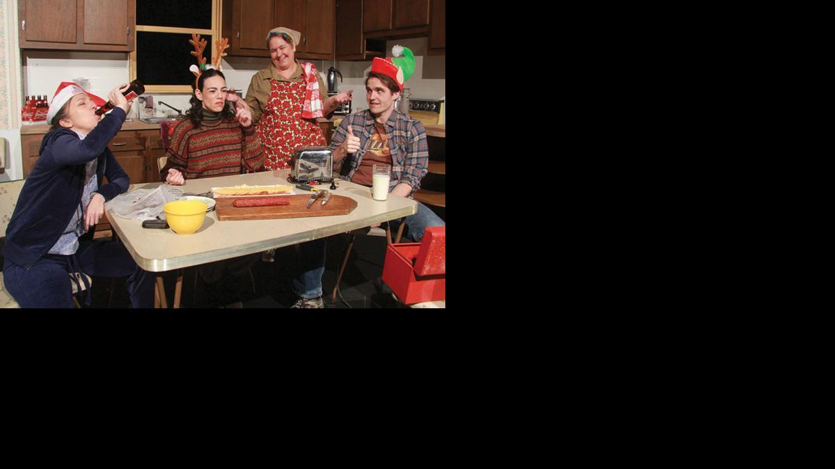 
Jeni Hacker, Deborah L. Sherman, Elizabeth Dimon and Clay Cartland deal with family issues in ‘Miracle on South Division Street.’

