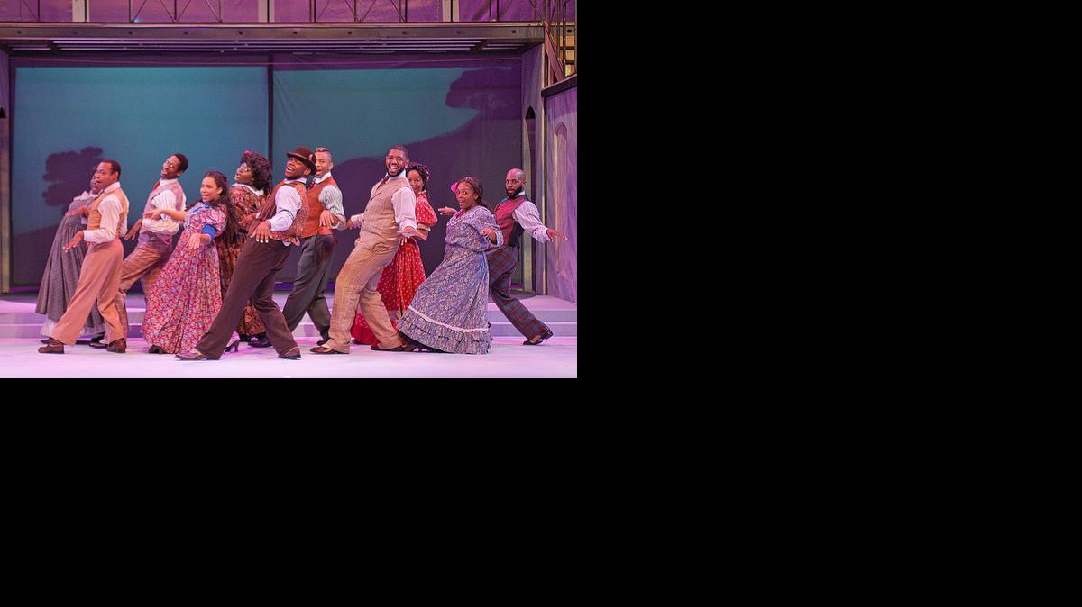
Actors show off their dance moves in the musical ‘Ragtime’ at Actors’ Playhouse at the Miracle Theatre.
