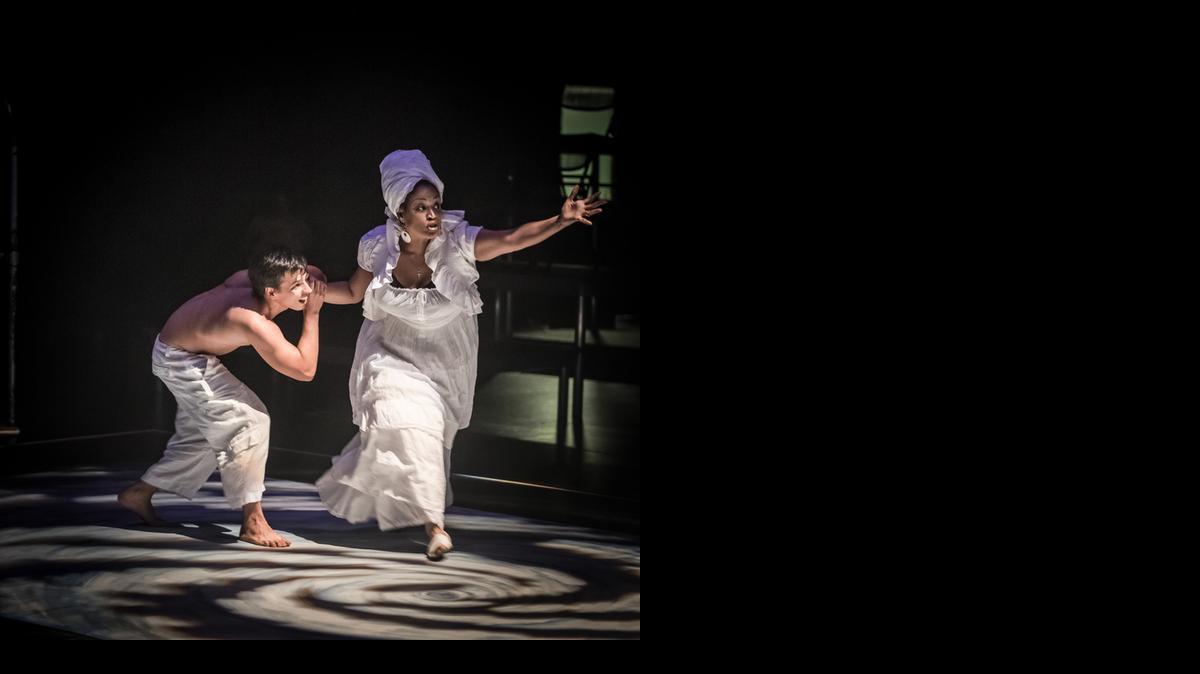 
Lela Elam leads Andy Barbosa on a search for her missing husband in the world premiere of Nilo Cruz’s ‘Hurricane.’
