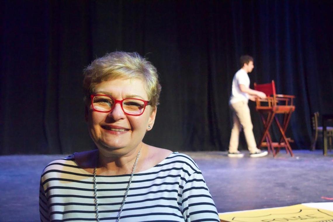 Ruth Gordon, executive producer of ‘Standby,’ a student-run production about the media’s portrayal of social injustices.