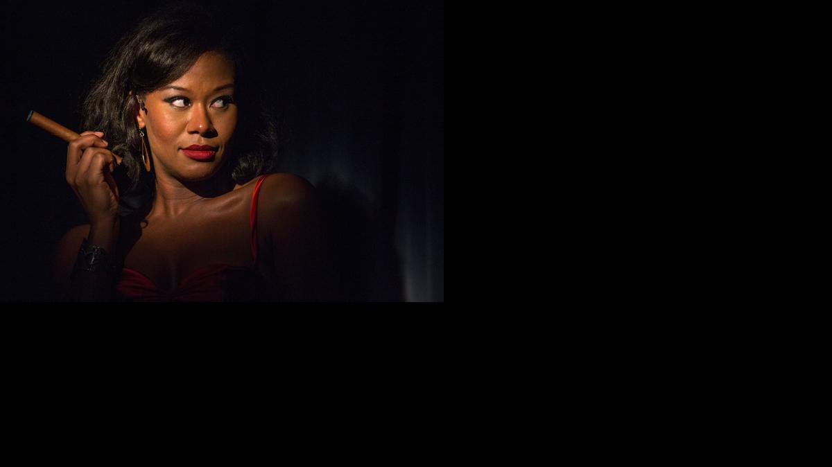 
Christina Sajous is the seductive title character in a new version of ‘Carmen’ by director-adaptor Moisés Kaufman and musical director Arturo O’Farrill at the University of Miami’s Jerry Herman Ring Theatre.
