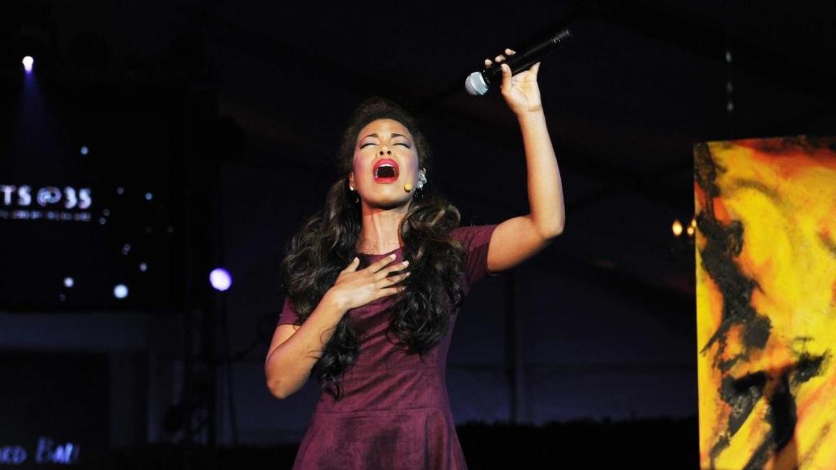 Young Arts’ India Carney.