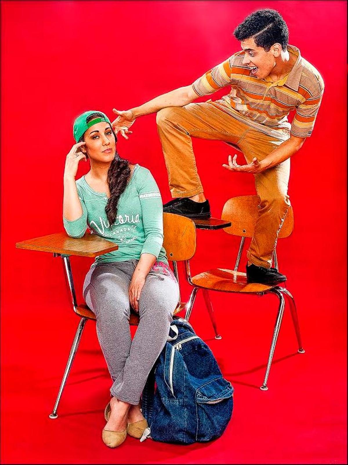 Cassandra Zepeda and Phillip Andrew Santiago star in Lin-Manuel Miranda’s ‘21 Chump Street.’