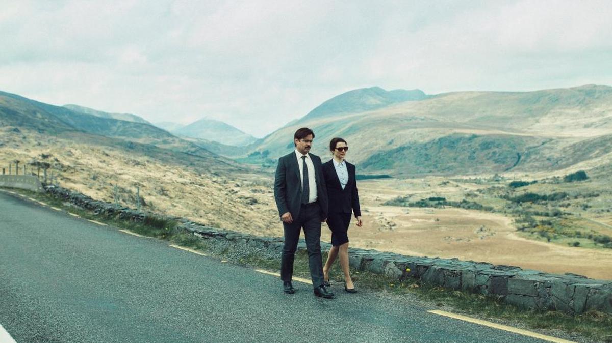 Colin Farrell and Rachel Weisz hit the road in search of love in ‘The Lobster.’