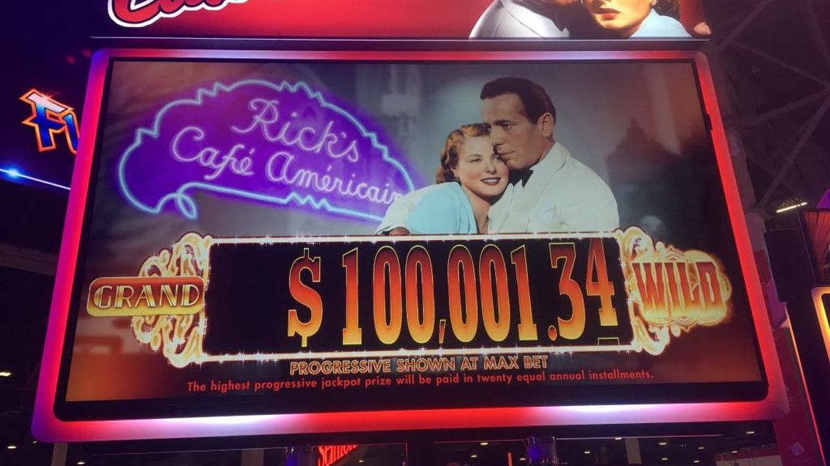 A Casablanca slot machine rolled out in 2016 and is now at Seminole Casino Coconut Creek.