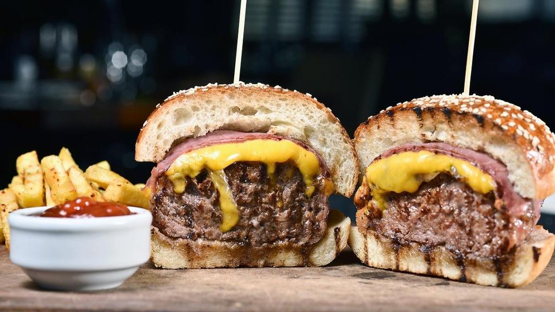 The burger at Nusr-Et is the “cheap seats” entry into the restaurant.