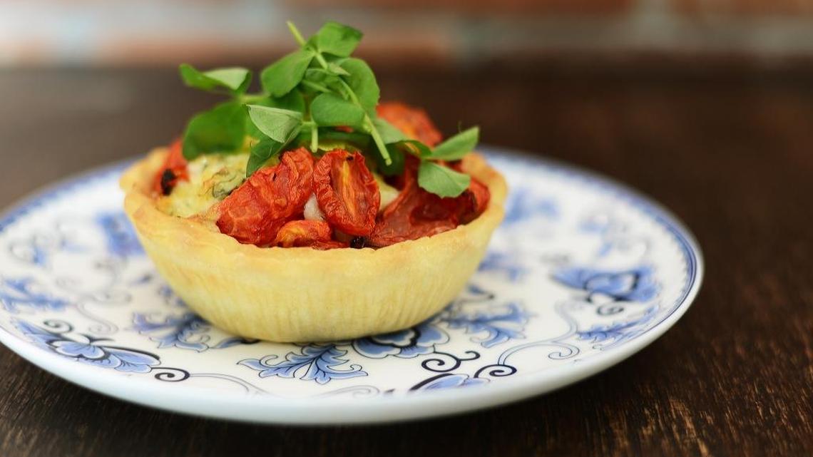 The tomato pie at Lindsay Autry’s The Regional Kitchen and Public House.