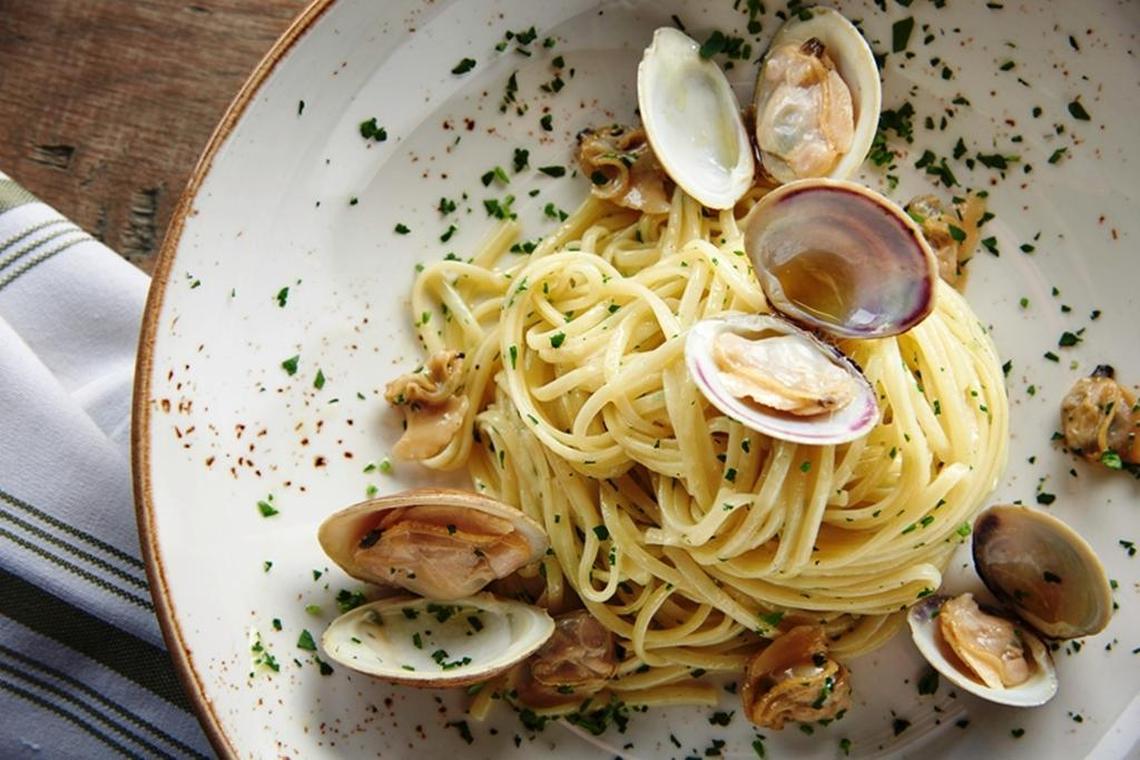 Linguine alle vongole.
