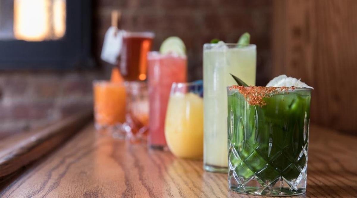 Craft cocktails are the heart of this pop up bar with hearty bar bites.