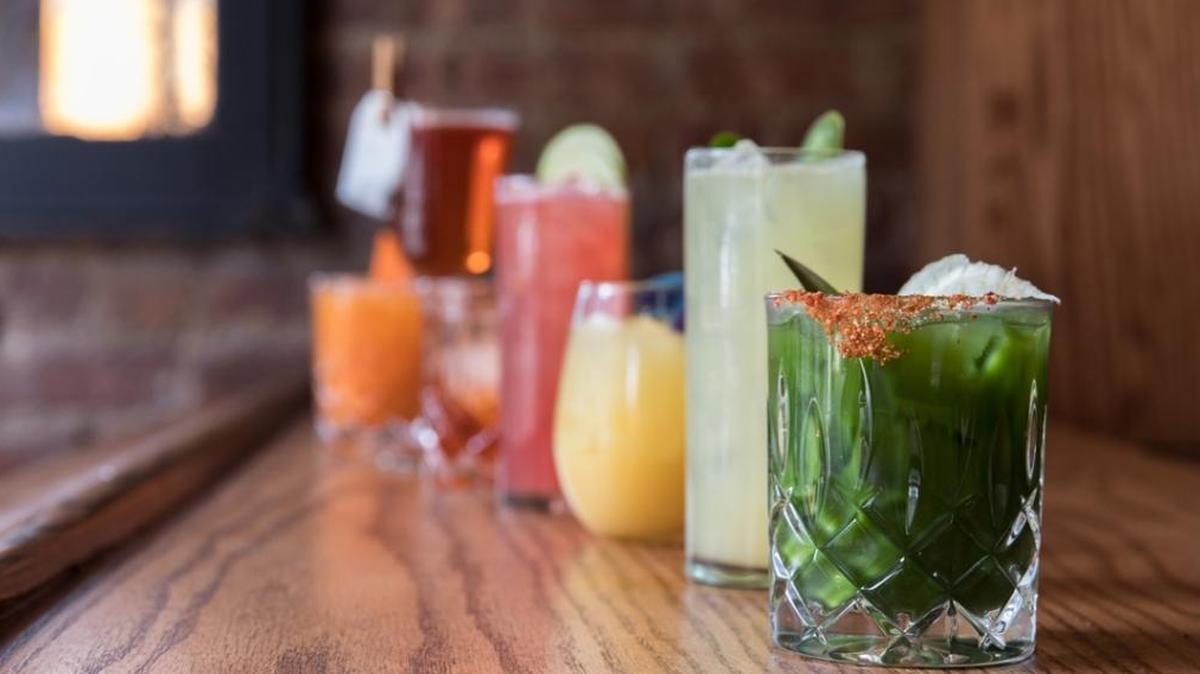 Craft cocktails are the heart of this pop up bar with hearty bar bites.