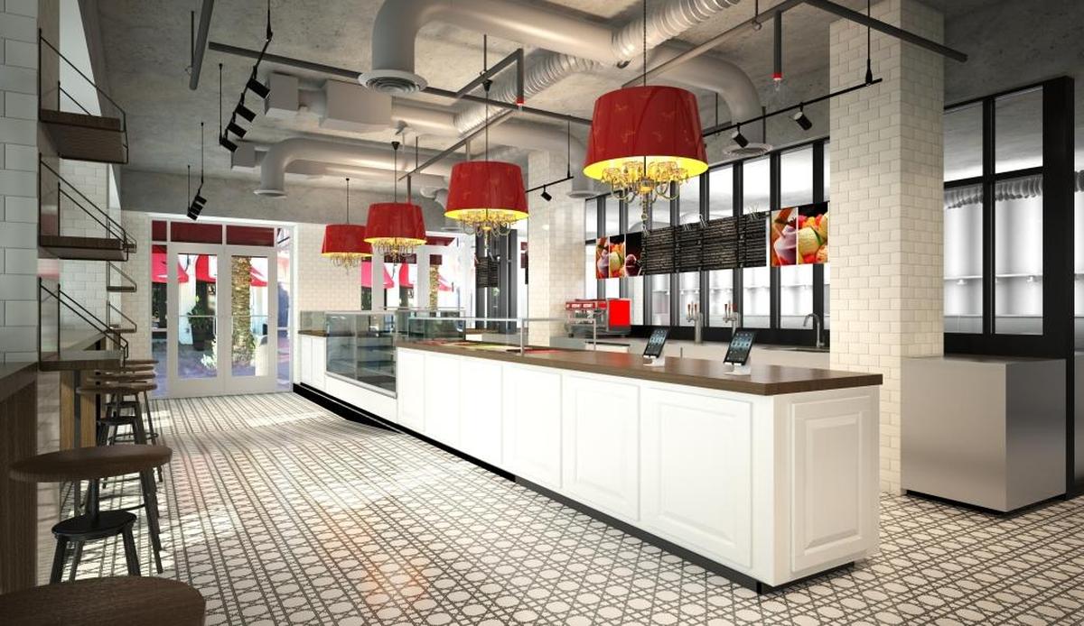The new Happy Place Donuts on Miami Beach’s Española Way will be a theater for the making of doughnuts and gummy bears.