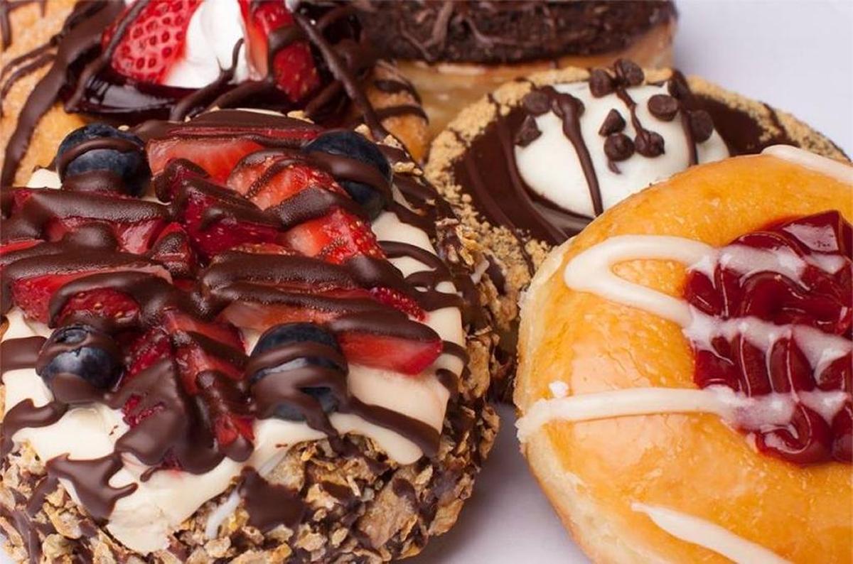 Some of Mojo Donut’s sweet creations.