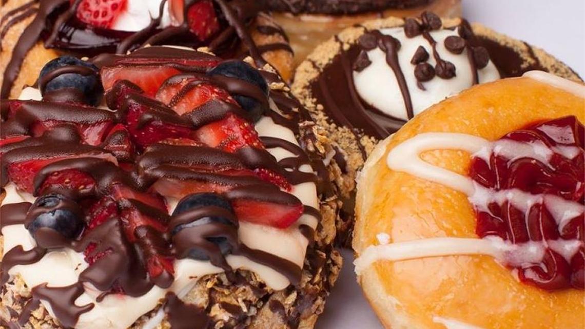 Some of Mojo Donut’s sweet creations.