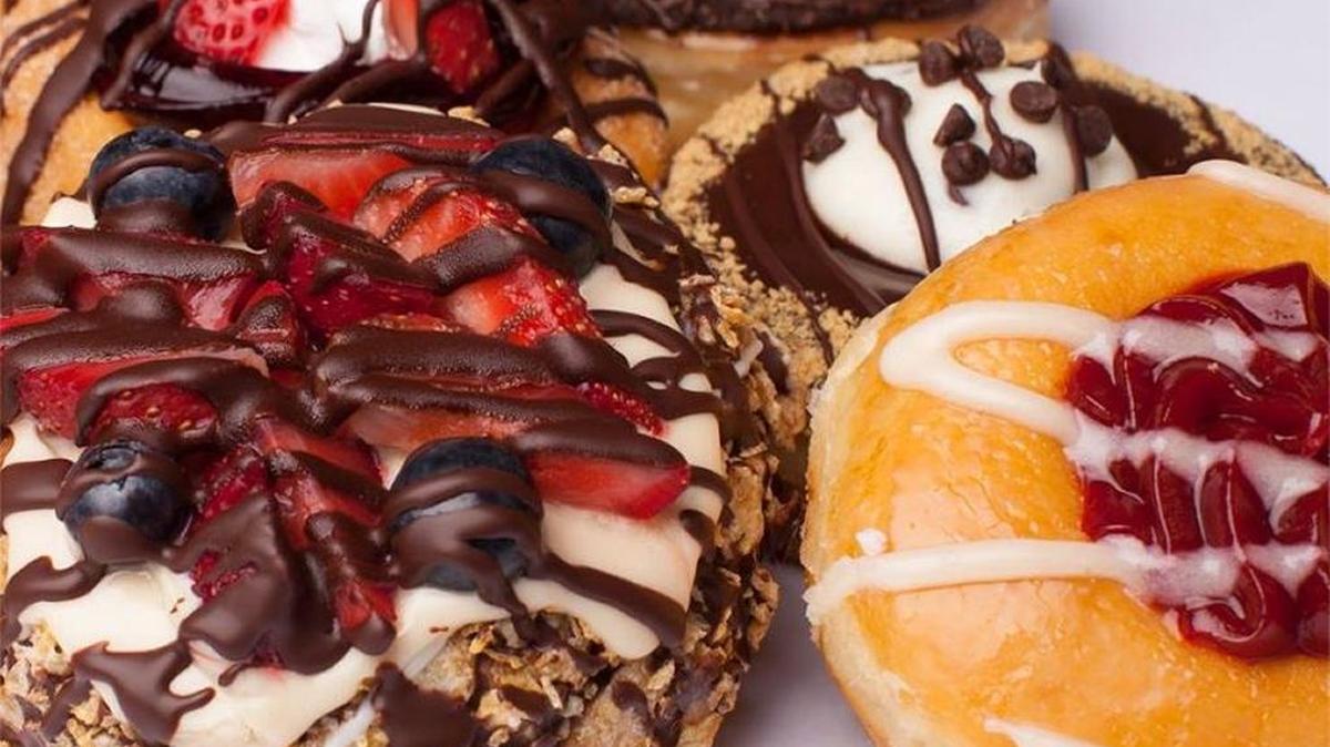 Some of Mojo Donut’s sweet creations.