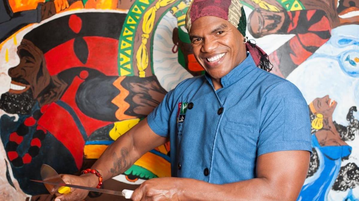 Chef Rey Guerrero, who specializes in Colombia’s Pacific coast cuisine, will be at the Patacon Pisao booth at the Doral Food and Wine Festival.