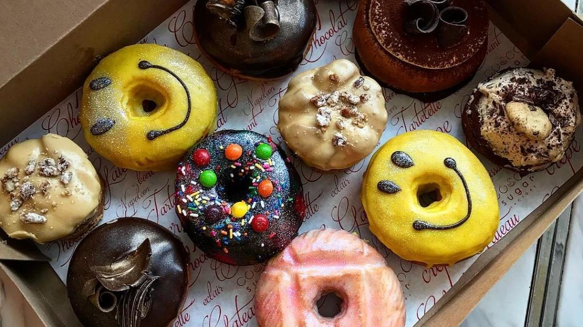 Donuts at the new Happy Place Donuts on Miami Beach will be Instagram ready.