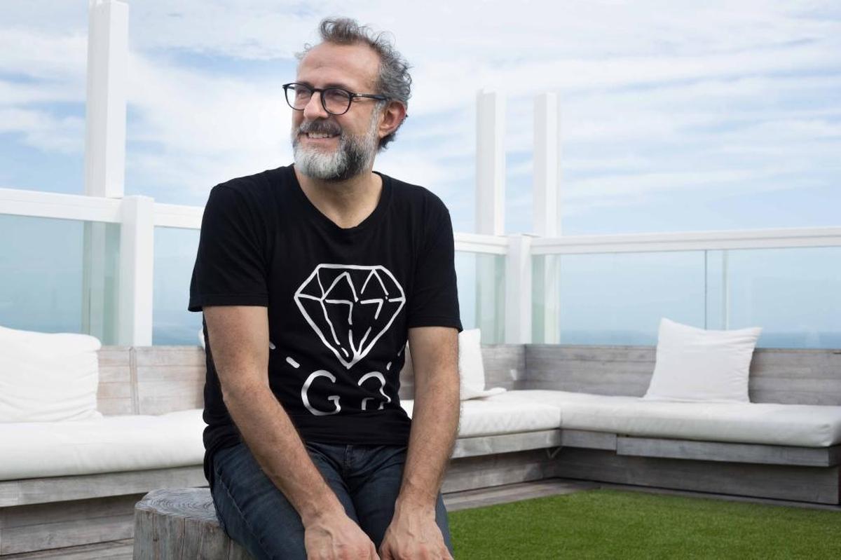 Italian chef Massimo Bottura, here at 1 Hotel South Beach in 2019, is the focus of this year’s South Beach Wine & Food Festival tribute dinner. He’s opening a new restaurant in Miami in 2024.