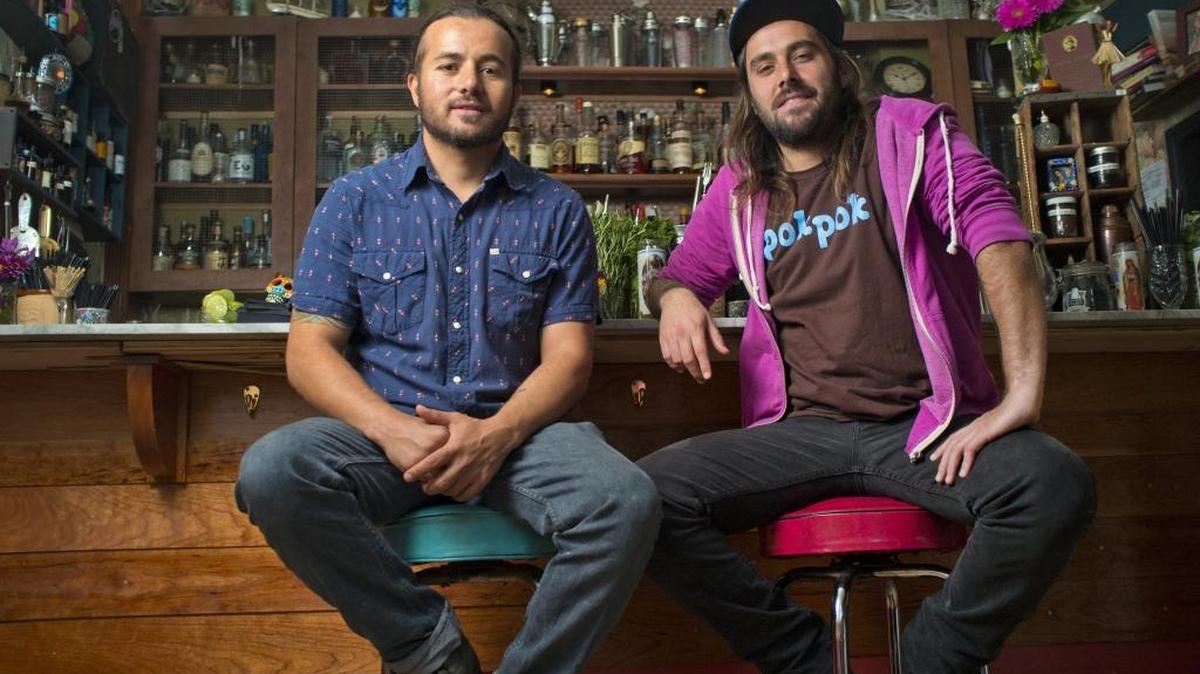 Elad Zvi, left, and Gabriel Orta are the proprietors behind The Broken Shaker, one of Esquire magazine’s best bars in America for 2017.