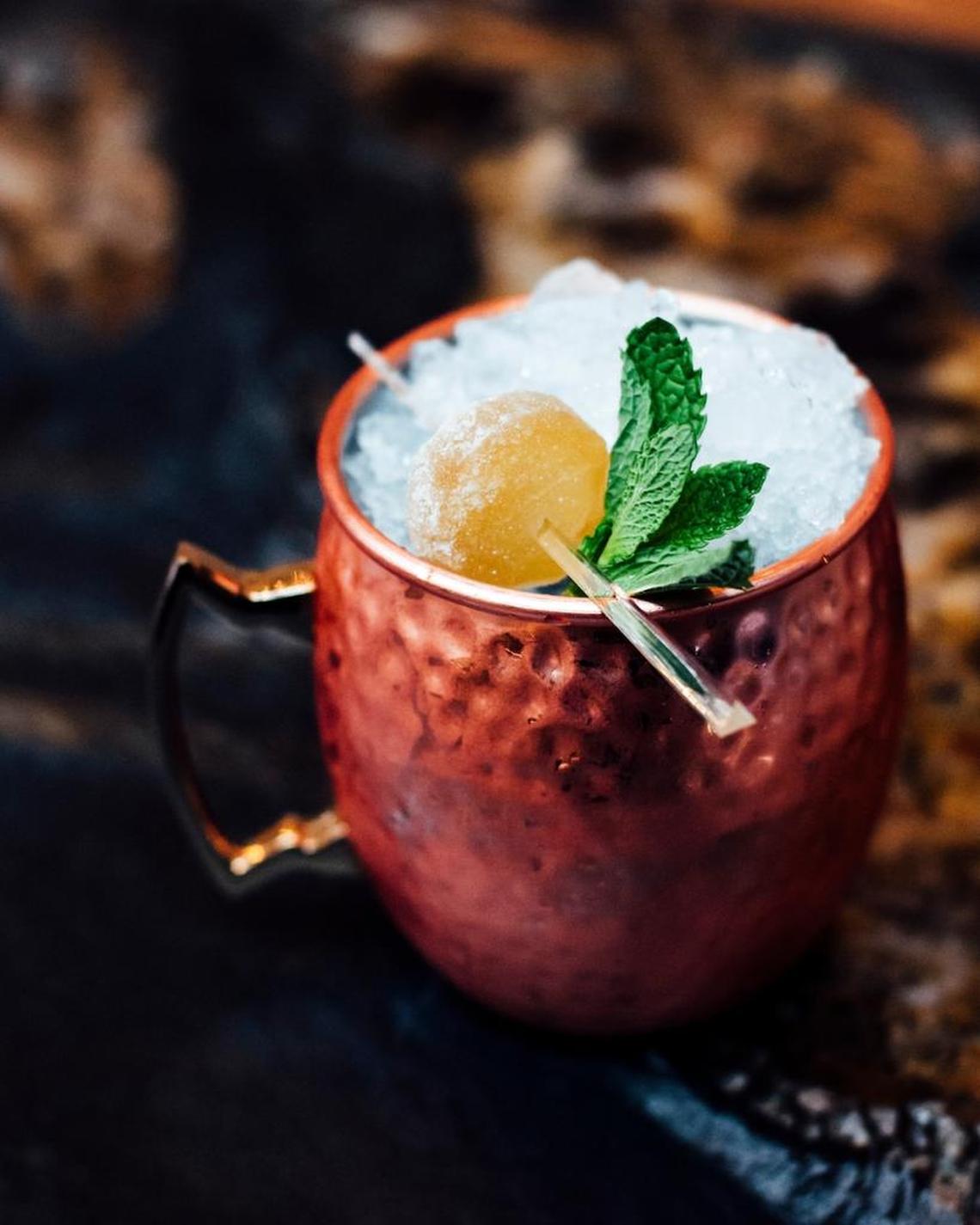 The “healthy” cocktails at Planta include one with aloe.