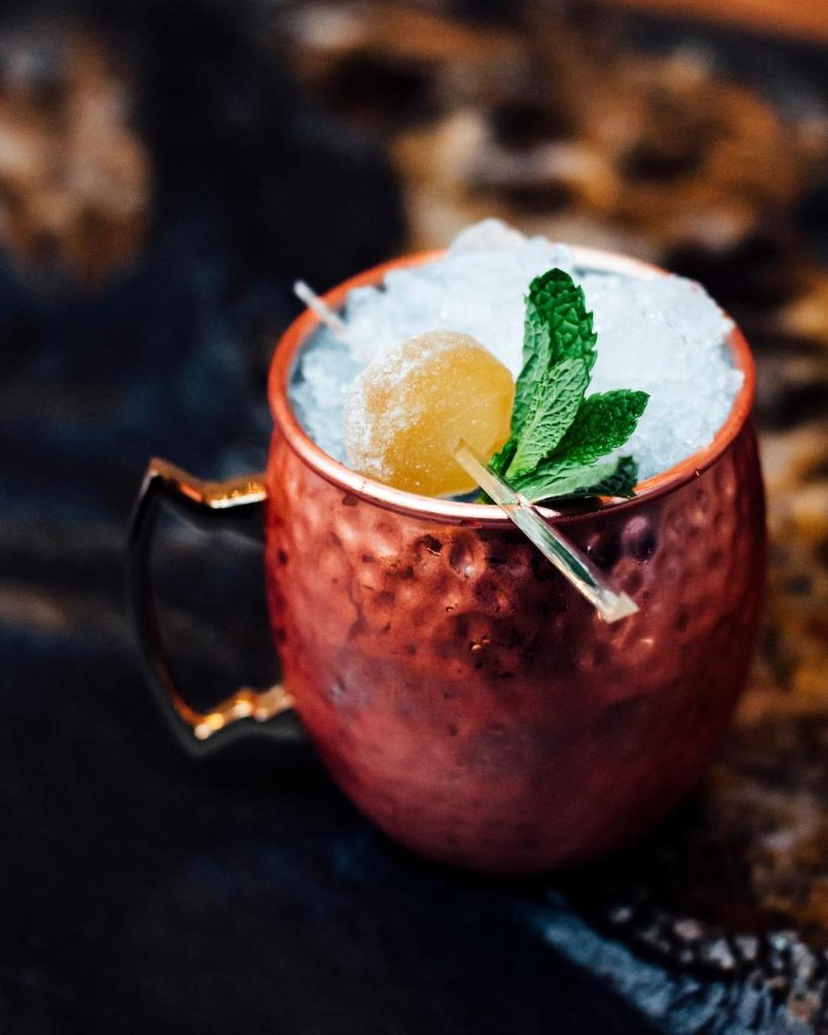 The “healthy” cocktails at Planta include one with aloe.