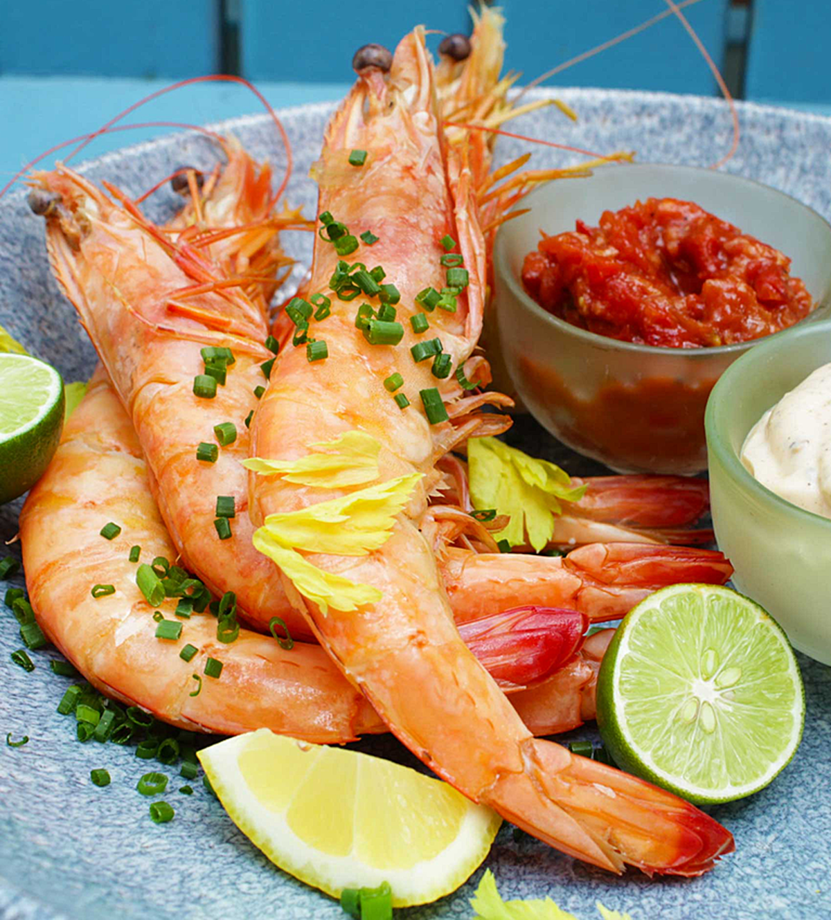 Royal red shrimp at Stiltsville Fish Bar.