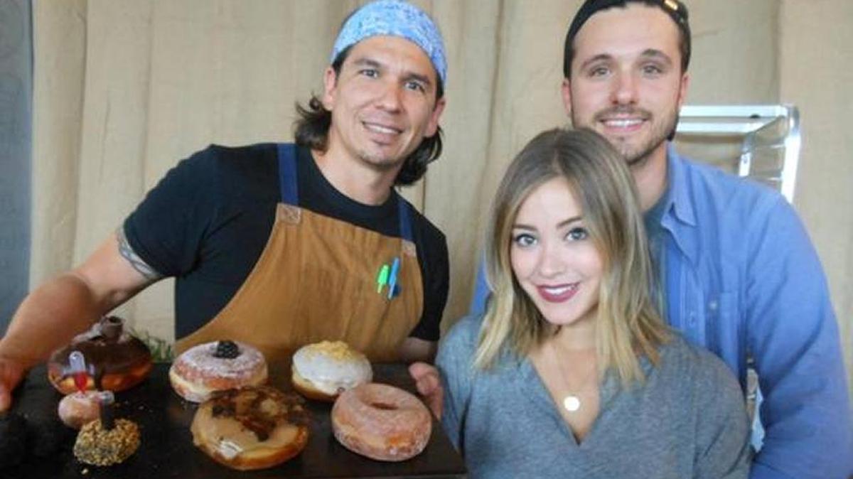 Max Santiago, left, has split from The Salty Donut co-owners Amanda Pizarro and Andy Rodriguez.