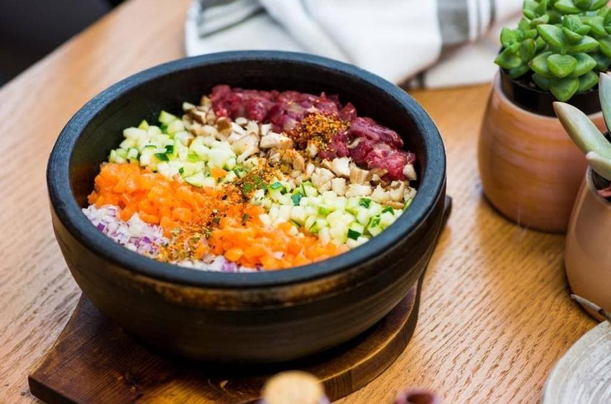 Fried rice stone pot at Sushi Garage
