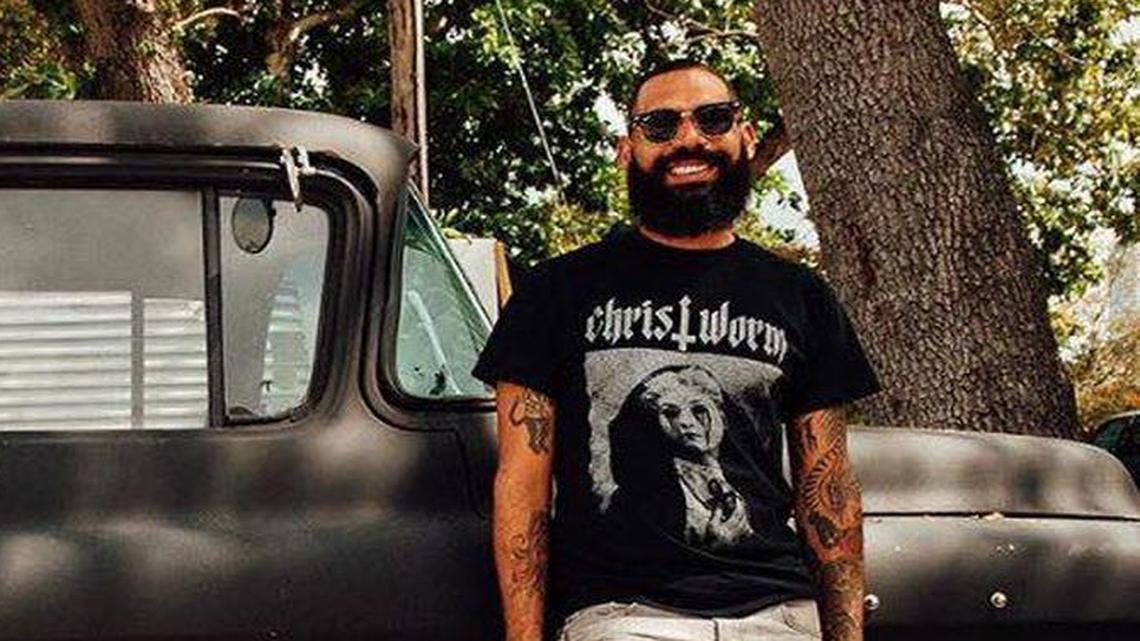 MIA Beer Company brewer Piero Rodriguez, in a photo posted by Boxelder Craft Beer Market.