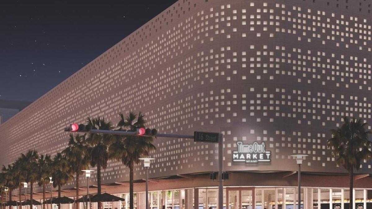 Time Out Market announced the first seven of 17 restaurants opening inside its food hall, the first of several it plans to open in the United States.