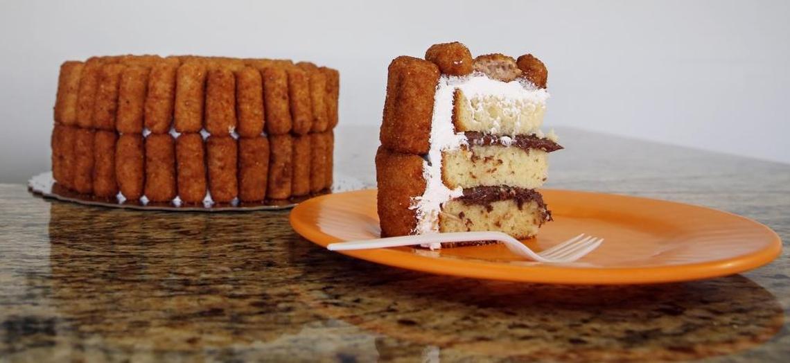 BEHOLD! The Croqueta Cake of legend.