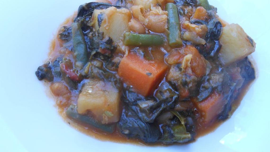 Tuscan ribollita, a hearty vegetable and bread stew served at Toscana Divino, Mary Brickell Village.
