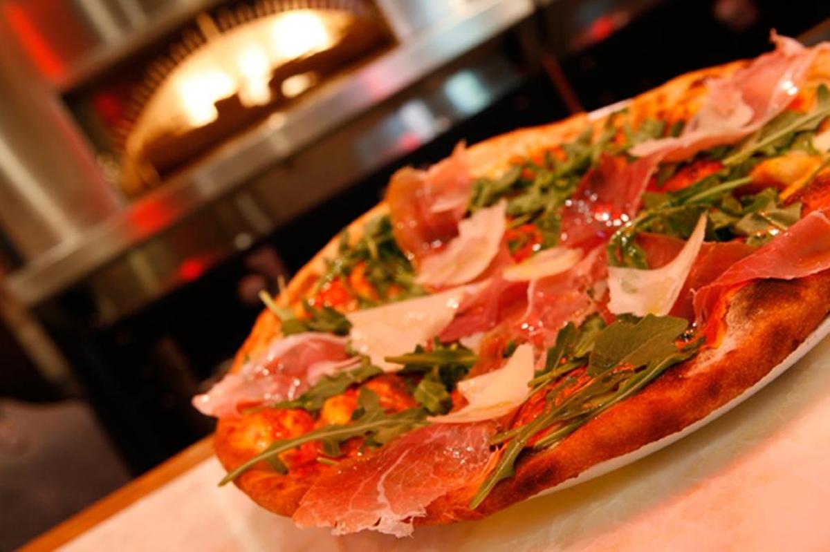 Pizzas get ambitious at Cibo. It’s oozy pizza rather than crisp, but if that bothers you, tell them to cook it longer.
