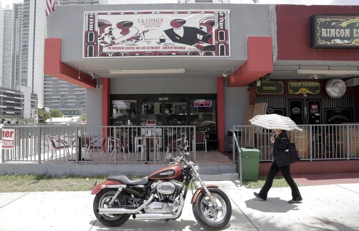 The S&S Diner has moved from its tiny building with the historic facade to this spot at 2699 Biscayne Boulevard. The new owner, Maria Linares, worked with the previous owner to bring over the memorabilia and even the sign, which they are waiting on permits to put up.